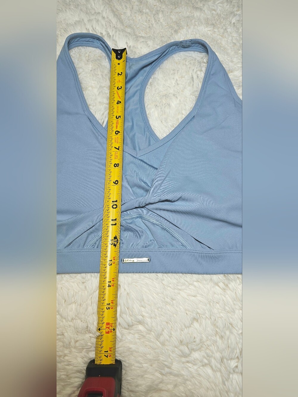 Gymshark Whitney Simmons Limited Edition Mesh Bra - Skylight Blue - XXL - Picture 7 of 8